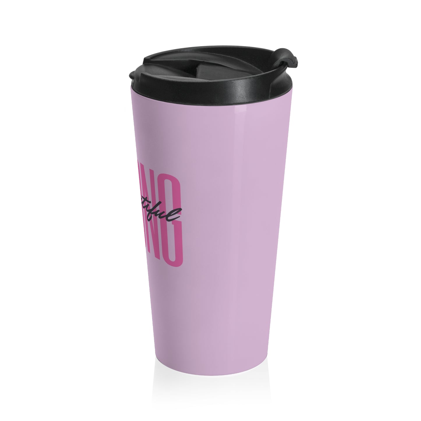 "Strong and Beautiful" sleek stainless steel designed for your favorite beverages.