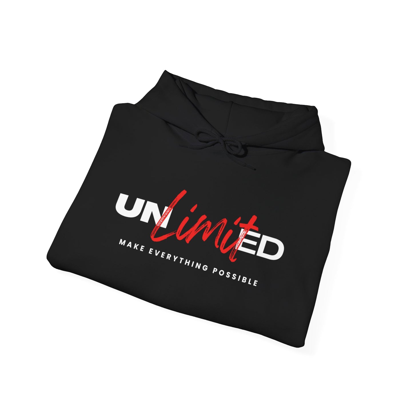 "Unlimited" Unisex Hoodie Sweatshirt | Perfect Inspirational Gift | Cozy Pullover | Everyday Wear