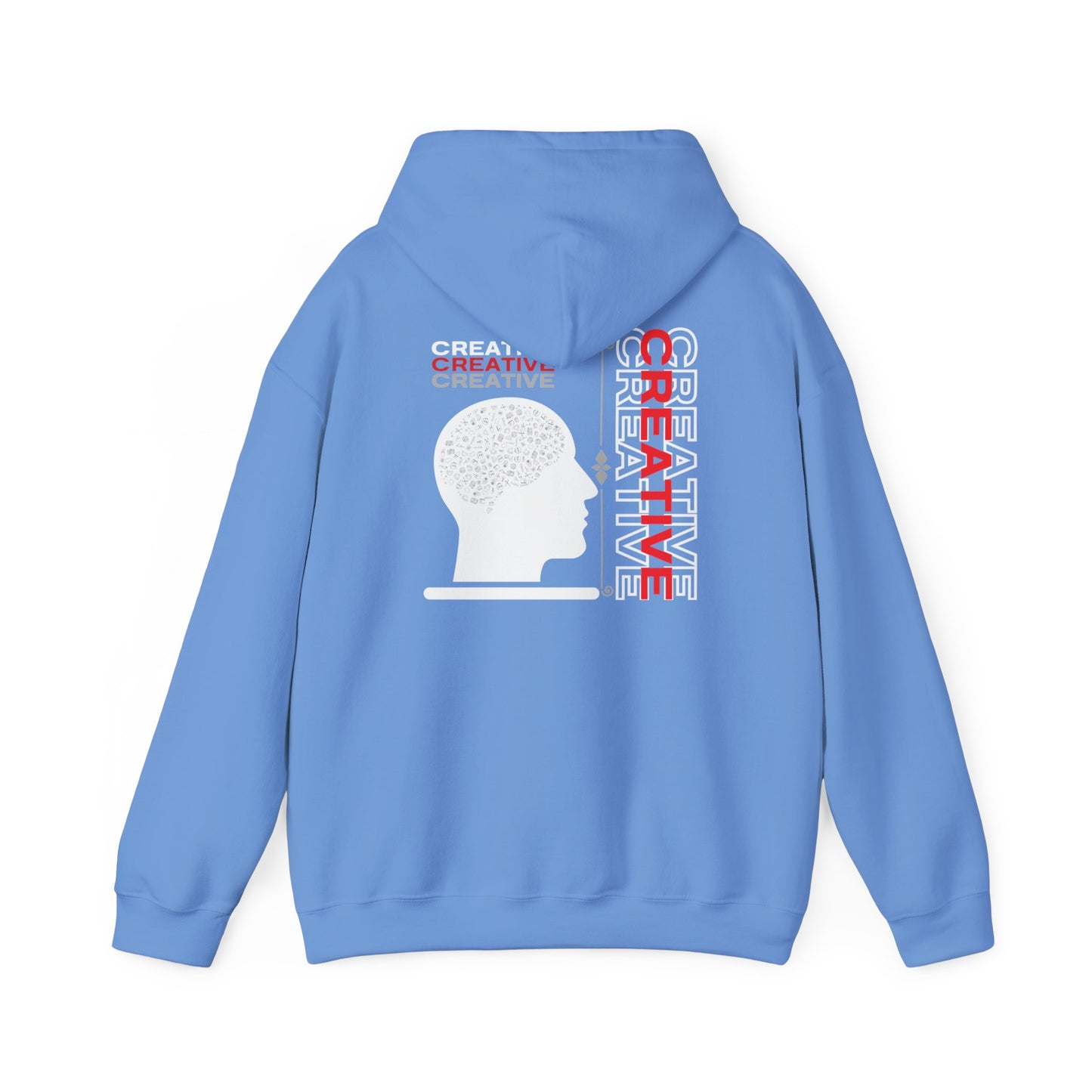 "CREATIVE" (*Back print*)Unisex Hoodie Sweatshirt | Cozy Pullover | Everyday Wear
