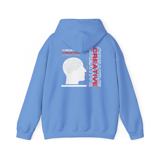 "CREATIVE" (*Back print*)Unisex Hoodie Sweatshirt | Cozy Pullover | Everyday Wear