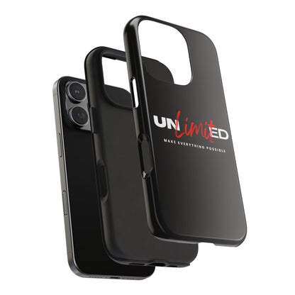 "Unlimited" though iphone Cases, Durable Phone Covers, Cellphone Cases