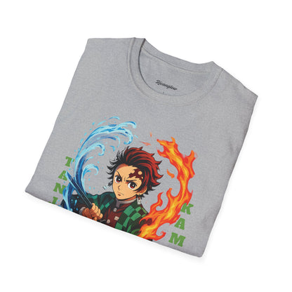 "DEMON SLAYER"(Tanjiro Kamado) Unisex Soft-style T-Shirt
