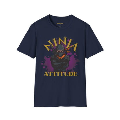 "NINJA ATTITUDE" Unisex Soft-style T-Shirt