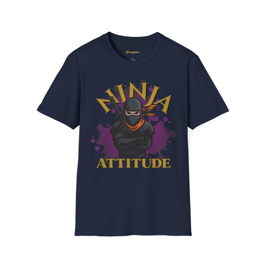 "NINJA ATTITUDE" Unisex Soft-style T-Shirt