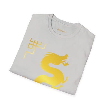 "Gold Dragon" Unisex Softstyle T-Shirt