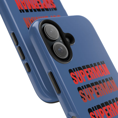 "Superman" though iphone Cases, Durable Phone Covers, Cellphone Cases