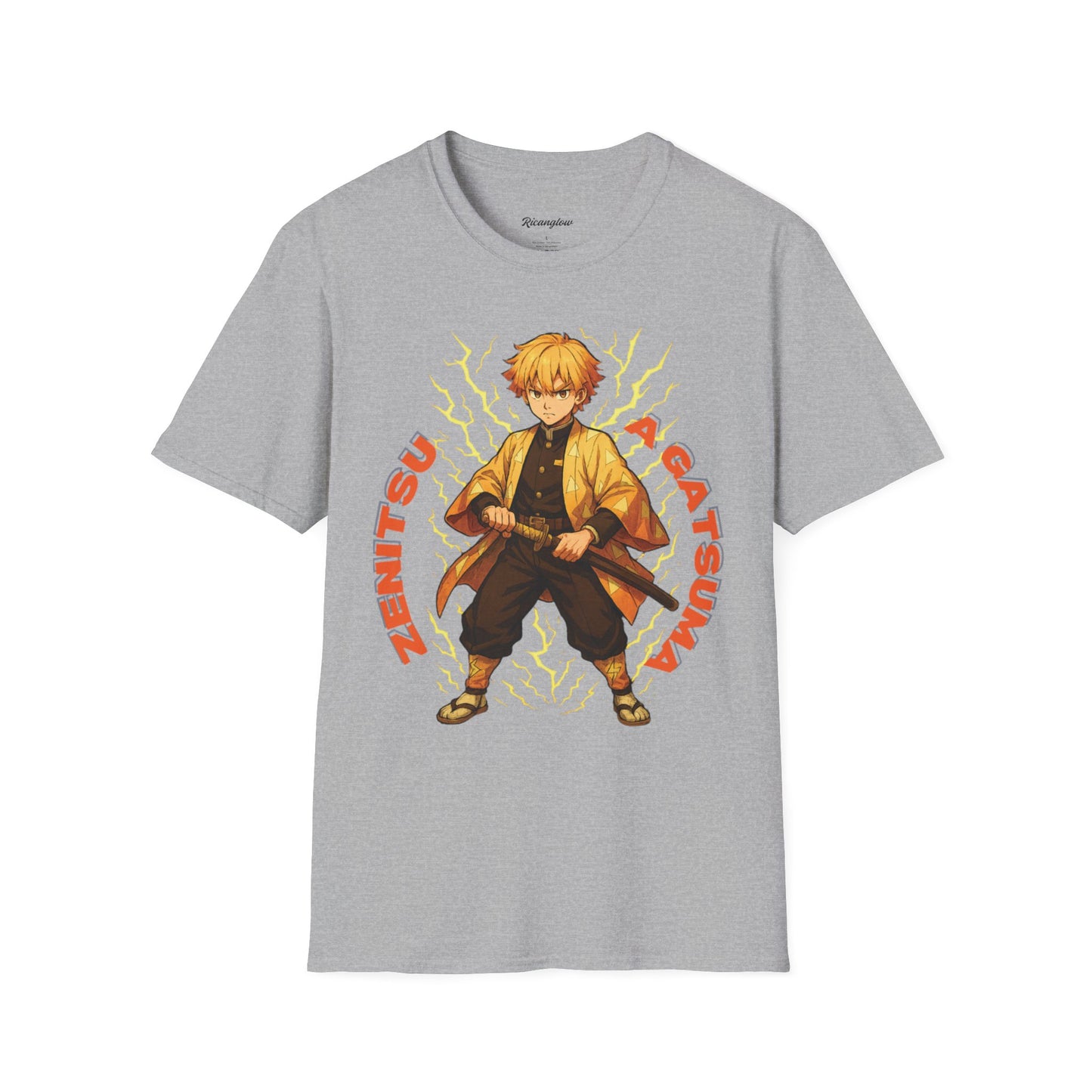 DEMON SLAYER(Zenitsu Agatsuma) Unisex Soft-style T-Shirt