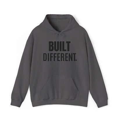 "BUILT DIFFERENT" Unisex Hoodie Sweatshirt | Cozy Pullover | Everyday Wear