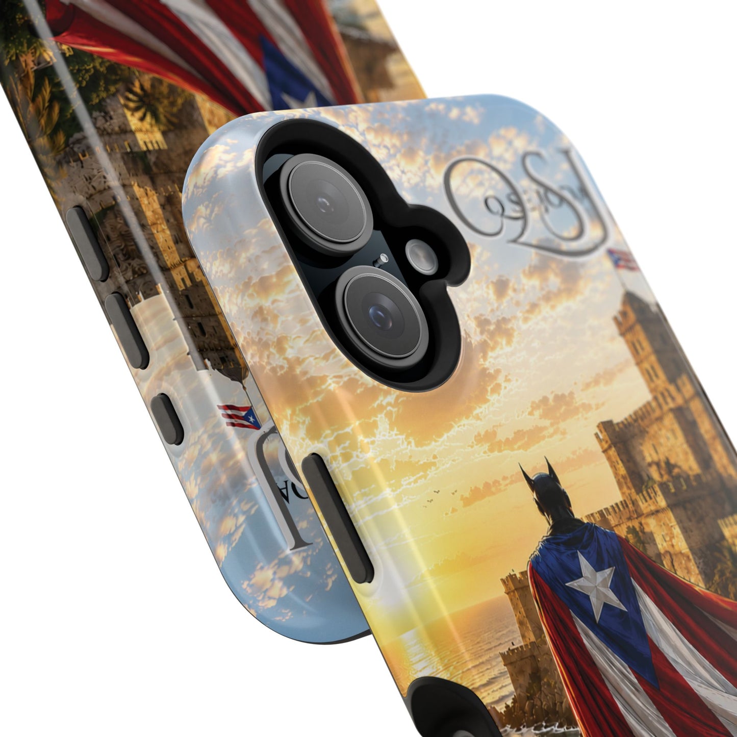 "Batman Puertorican cape QSJ" Magnetic Impact Case