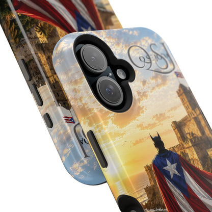 "Batman Puertorican cape QSJ" Magnetic Impact Case