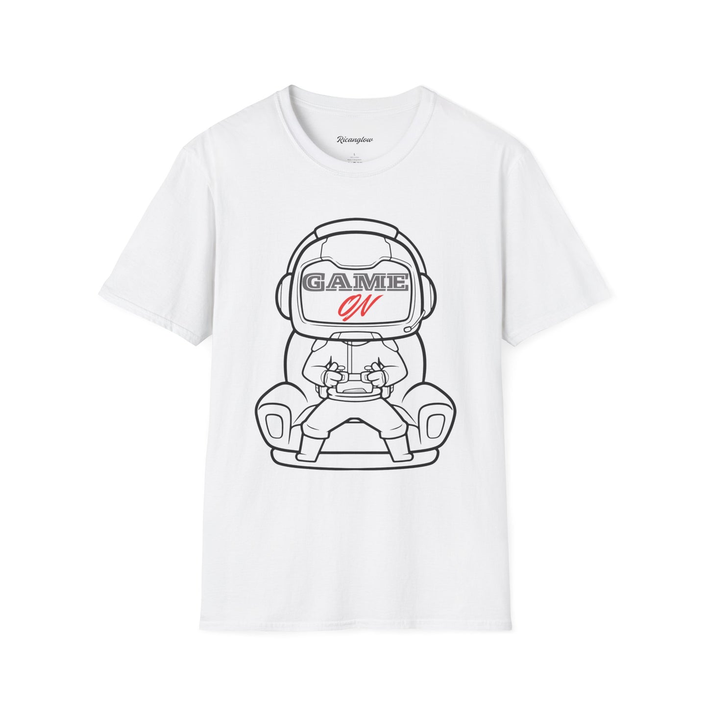 "Game on" Unisex Soft-style T-Shirt