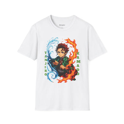 "DEMON SLAYER"(Tanjiro Kamado) Unisex Soft-style T-Shirt