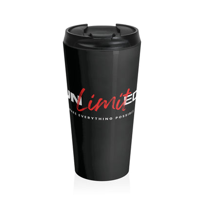 "Unlimited" Stainless Steel Travel Mug