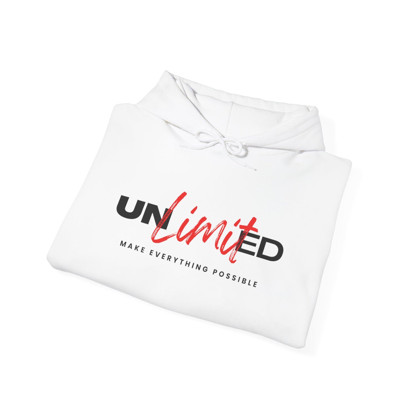 "Unlimited" Unisex Hoodie Sweatshirt | Perfect Inspirational Gift | Cozy Pullover | Everyday Wear