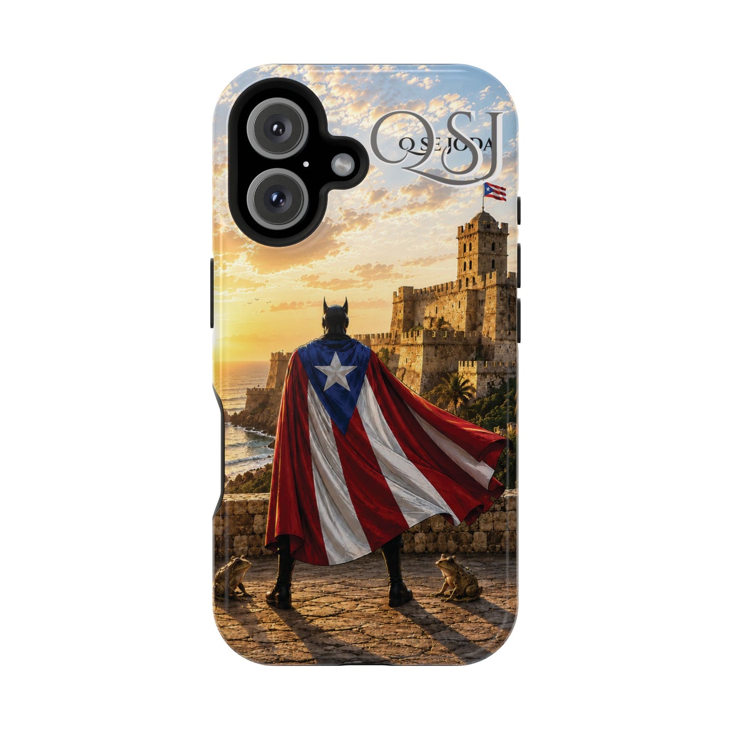 "Batman Puertorican cape QSJ" Magnetic Impact Case