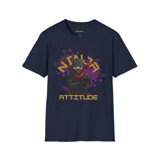 "NINJA ATTITUDE" Unisex Softstyle T-Shirt