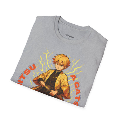 DEMON SLAYER(Zenitsu Agatsuma) Unisex Soft-style T-Shirt