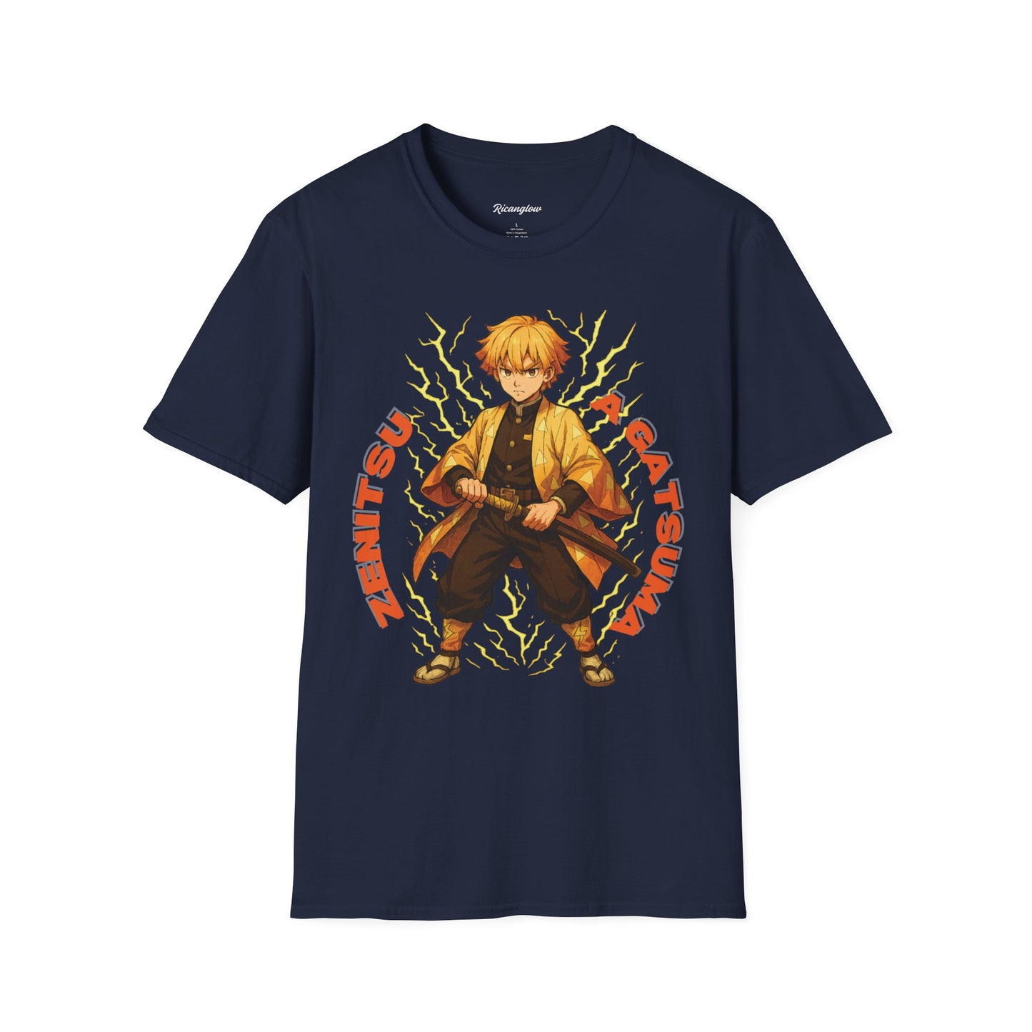 DEMON SLAYER(Zenitsu Agatsuma) Unisex Soft-style T-Shirt
