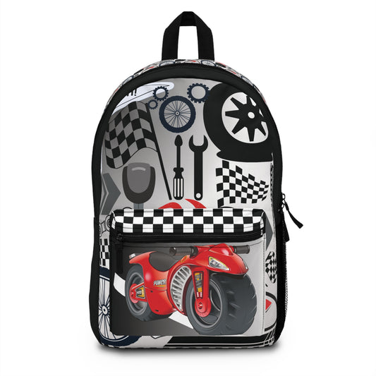 "Power Motorcycle" Backpack